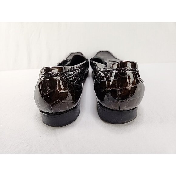 Roberto Capucci Women Shoes Brown Leather size 8.5 B Flex Comfort Italy Heel - Picture 4 of 10